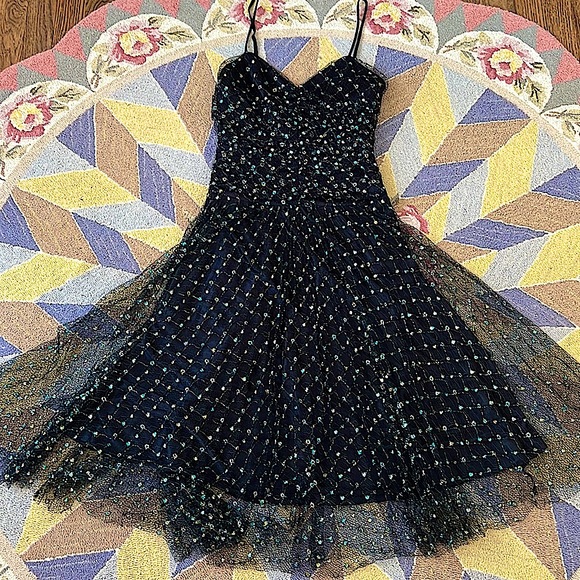 Betsey Johnson Dresses & Skirts - VINTAGE BETSEY JOHNSON BNWT NEW TULLE LACE PROM BARBIE MIDI DRESS XS S 0 2 4